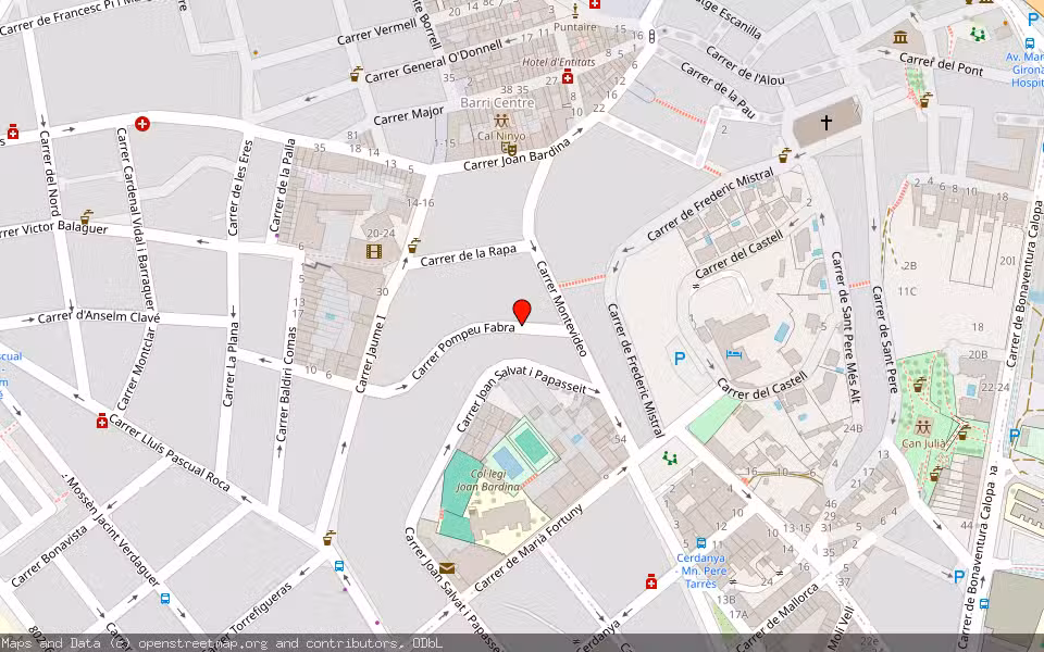 Mapa de Subasta Inmueble (Vivienda) en Sant Boi De Llobregat, Barcelona