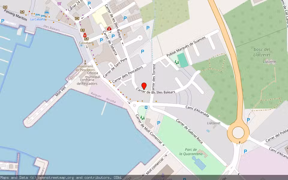 Mapa de Subasta Inmueble (Vivienda) en Alcudia, Illes Balears