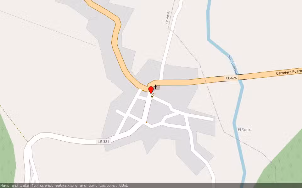 Mapa de Subasta Inmueble (Finca rústica) en La Vecilla, León