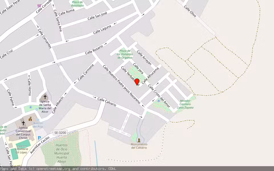 Mapa de Subasta Inmueble (Vivienda) en Viso Del Alcor, Sevilla