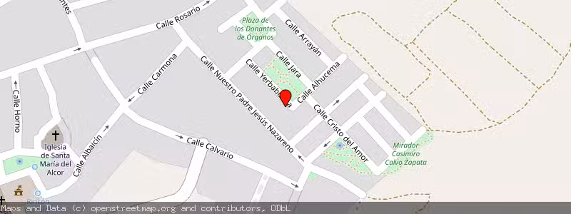 Mapa de Subasta de Inmueble (Vivienda) en Viso Del Alcor, Sevilla 