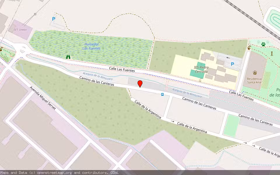 Mapa de Subasta Inmueble (Vivienda) en Utebo, Zaragoza