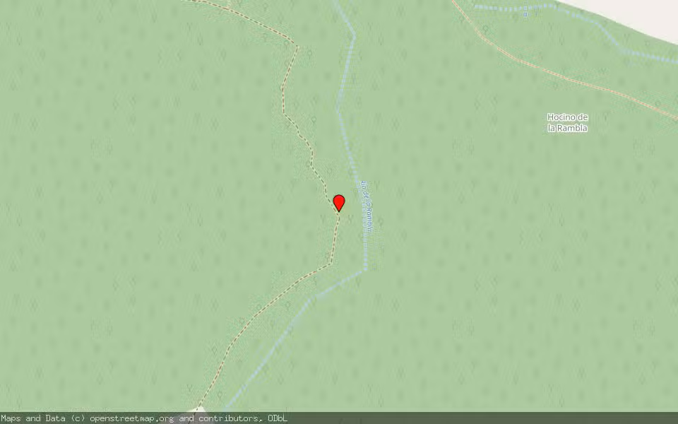 Mapa de Subasta Inmueble (Finca rústica) en Paraje La Rambla De Martin - Municipio Martin Del Rio, Teruel