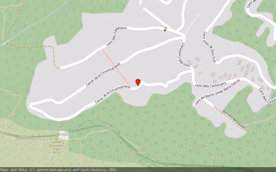 Mapa de Subasta Inmueble (Vivienda) en Sant Fost De Campsentelles, Barcelona