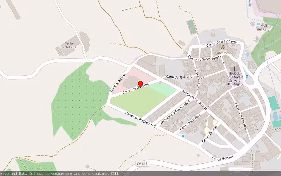 Mapa de Subasta Inmueble (Finca rústica) en Nules, Castellón/Castelló