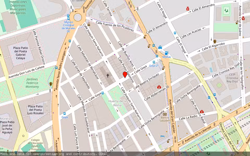 Mapa de Subasta Inmueble (Vivienda) en Córdoba