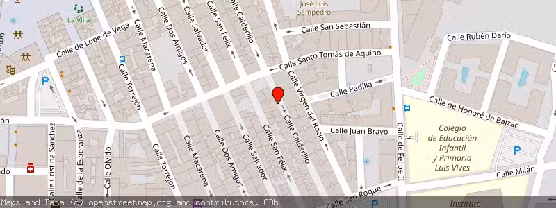 Mapa de Subasta de Inmueble (Vivienda) en Parla, Madrid 