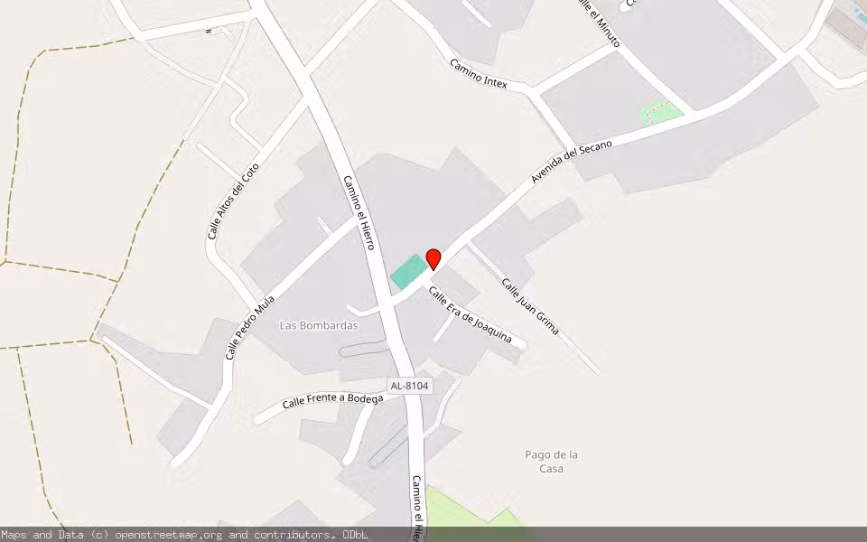 Mapa de Subasta Inmueble (Vivienda) en Cuevas Del Almanzora, Almería