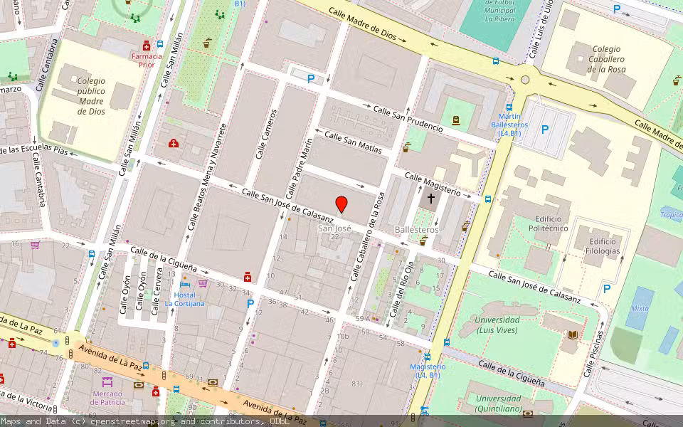 Mapa de Subasta Inmueble (Vivienda) en Logroño, La Rioja
