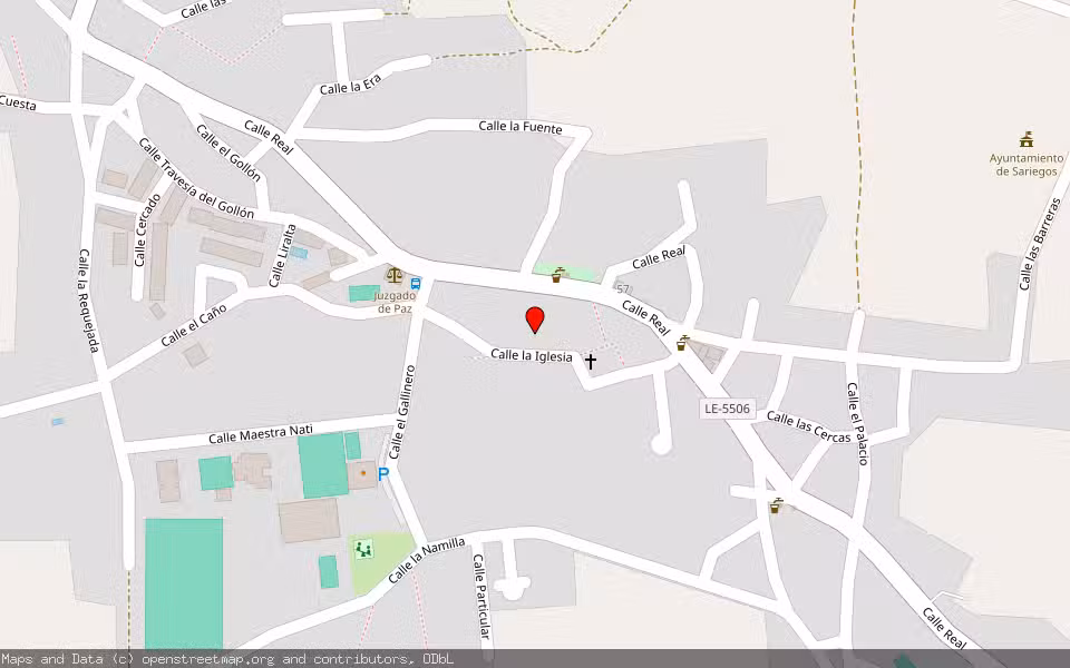 Mapa de Subasta Inmueble (Solar) en Pobladura Del Bernesga, León