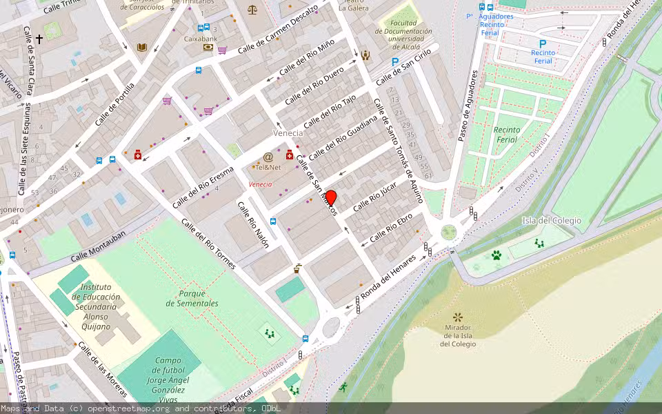 Mapa de Subasta Inmueble (Vivienda) en Alcalá De Henares, Madrid