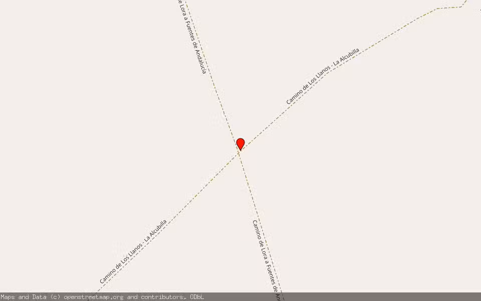 Mapa de Subasta Inmueble (Finca rústica) en La Carolina, Jaén