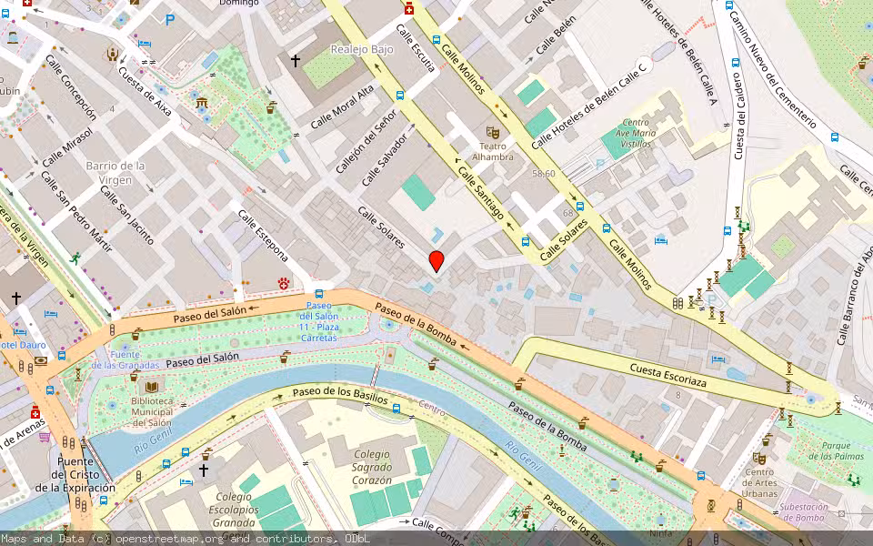 Mapa de Subasta Inmueble (Trastero) en Granada