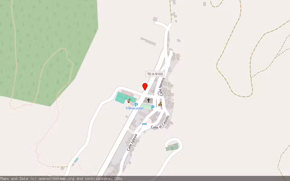 Mapa de Subasta Inmueble (Finca rústica) en Tramacastiel, Teruel