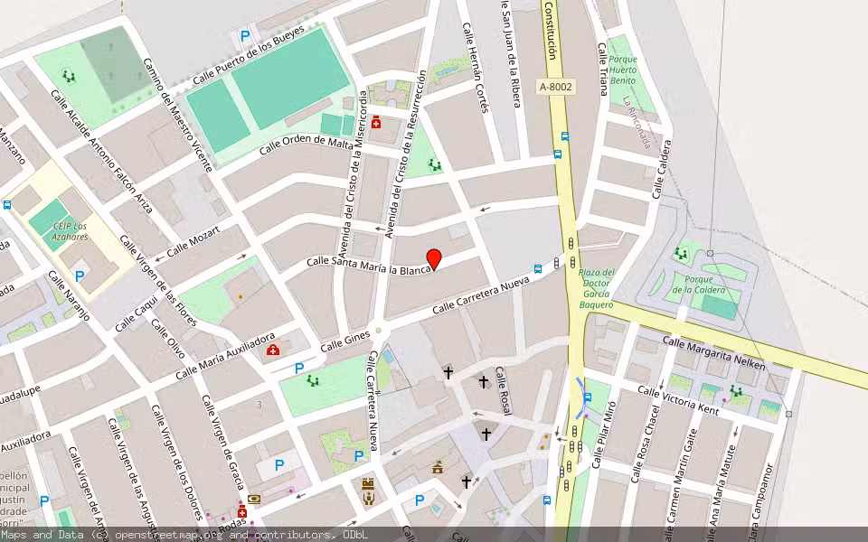 Mapa de Subasta Inmueble (Vivienda) en La Rinconada, Sevilla