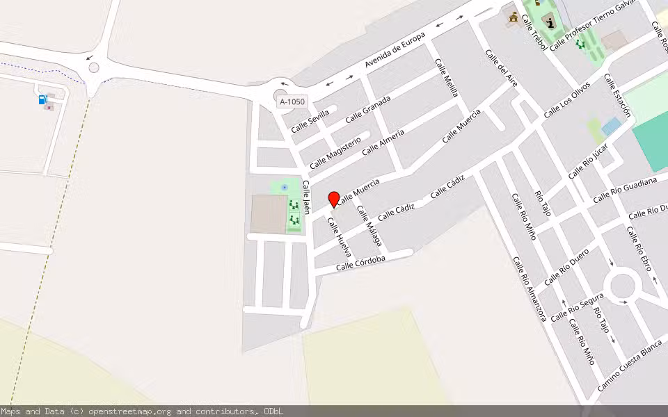 Mapa de Subasta Inmueble (Vivienda) en La Mojonera, Almería