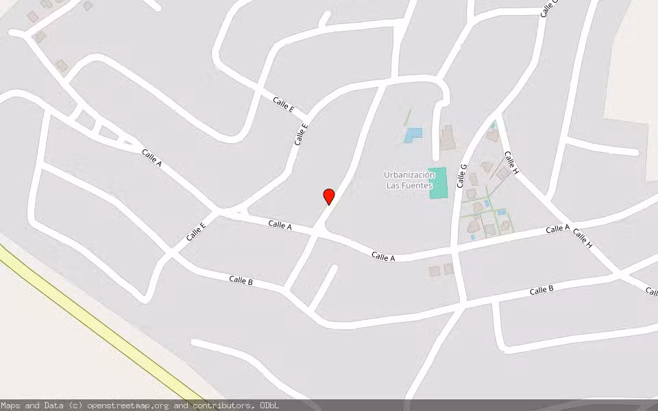 Mapa de Subasta Inmueble (Vivienda) en Fuentenovilla, Guadalajara