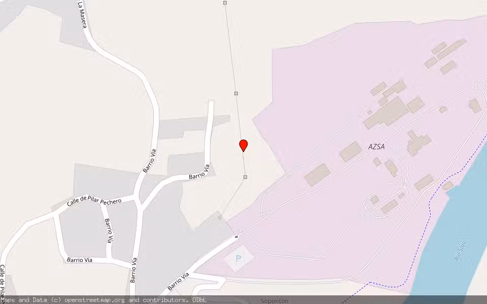 Mapa de Subasta Inmueble (Vivienda) en Hinojedo(suances), Cantabria