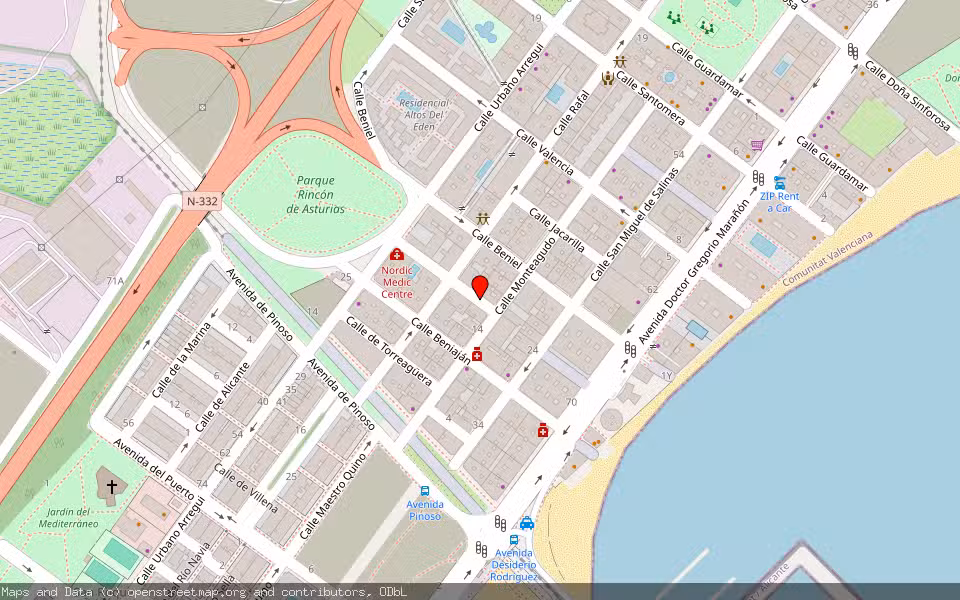Mapa de Subasta Inmueble (Vivienda) en Torrevieja, Alicante/Alacant