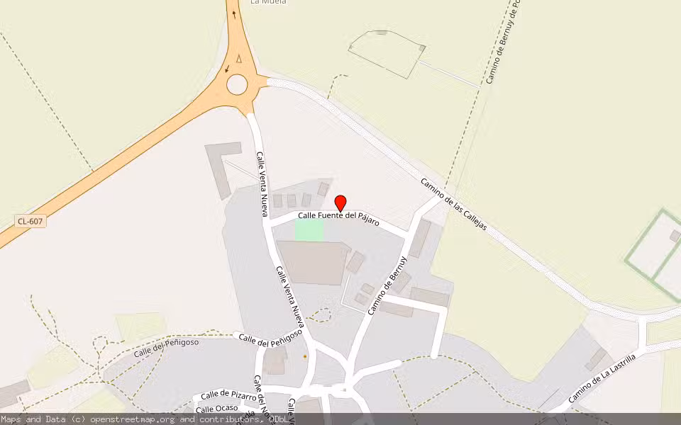 Mapa de Subasta Inmueble (Solar) en Zamarramala, Segovia