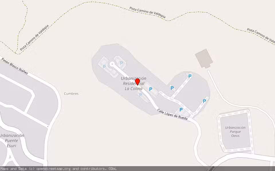 Mapa de Subasta Inmueble (Vivienda) en Ayamonte, Huelva