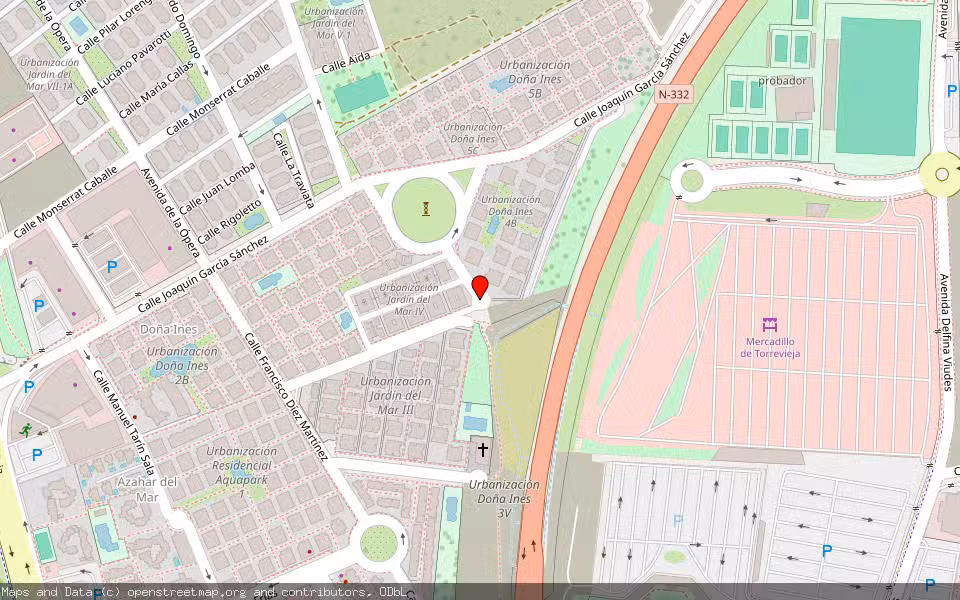 Mapa de Subasta Inmueble (Vivienda) en Torrevieja, Alicante/Alacant