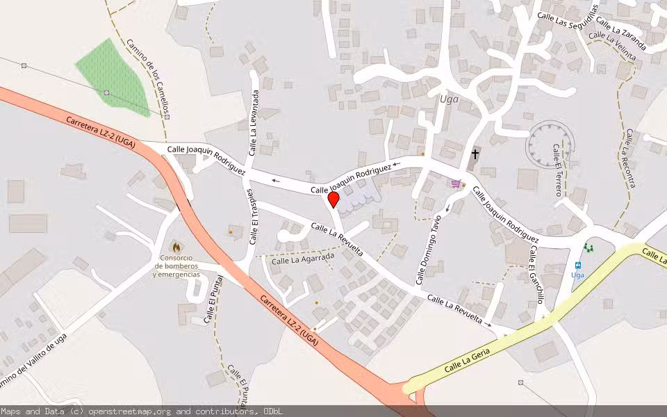 Mapa de Subasta Inmueble (Garaje) en Yaiza, Las Palmas