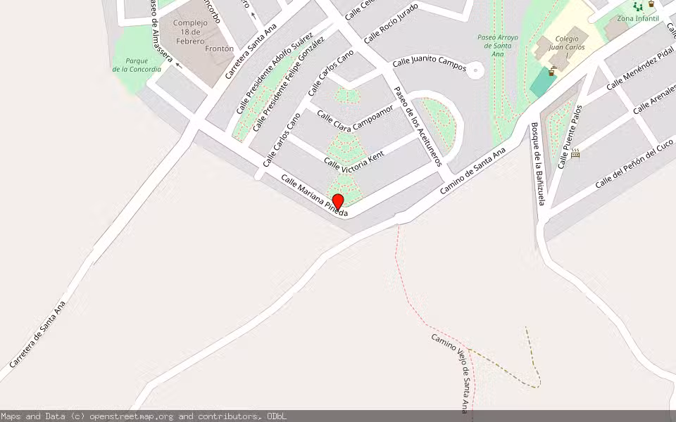 Mapa de Subasta Inmueble (Vivienda) en Torredelcampo, Jaén