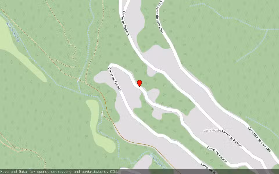 Mapa de Subasta Inmueble (Solar) en Riells I Viabrea, Girona