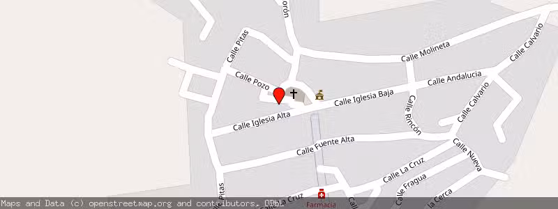Mapa de Subasta de Inmueble (Garaje) en San Juan De Alicante, Sevilla 