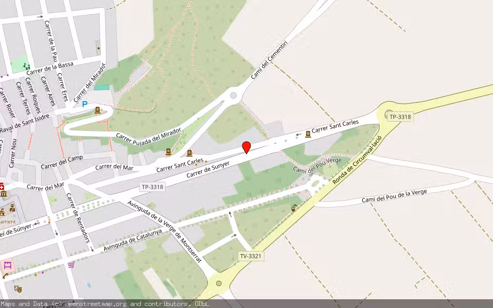 Mapa de Subasta Inmueble (Vivienda) en Alcanar, Tarragona