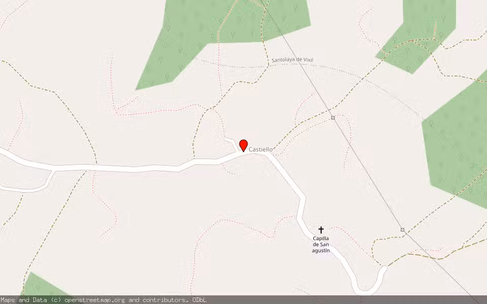 Mapa de Subasta Inmueble (Finca rústica) en Siero, Asturias