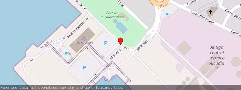 Mapa de Subasta de Inmueble (Local comercial) en Alcúdia, Islas Baleares (Balears) 
