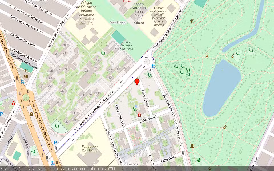 Mapa de Subasta Inmueble (Vivienda) en Sevilla