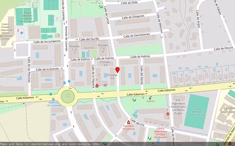 Mapa de Subasta Inmueble (Trastero) en Rozas De Madrid (las), Madrid