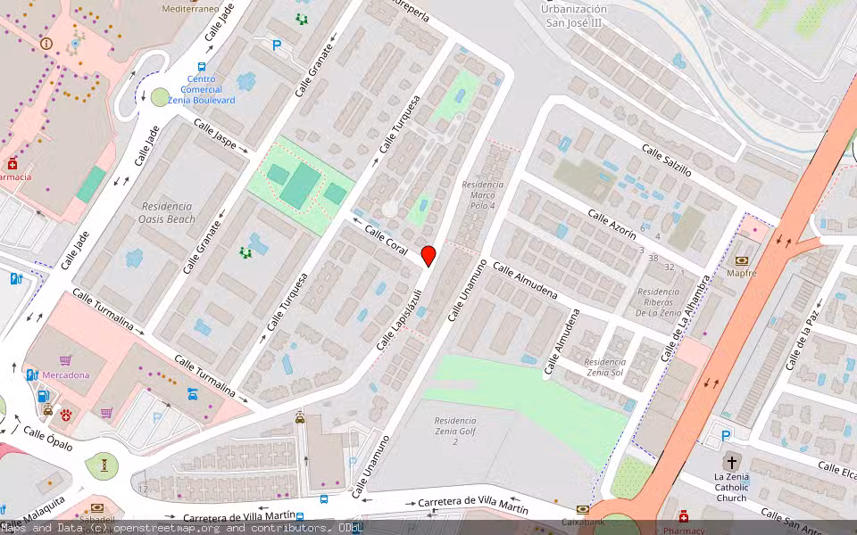 Mapa de Subasta Inmueble (Vivienda) en Orihuela, Alicante/Alacant