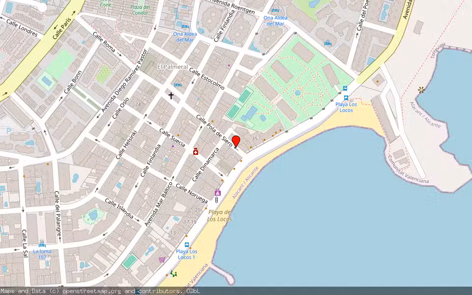 Mapa de Subasta Inmueble (Garaje) en Torrevieja, Alicante/Alacant