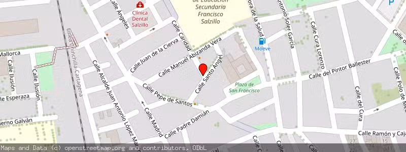 Mapa de Subasta de Inmueble (Vivienda) en Alcantarilla, Murcia 
