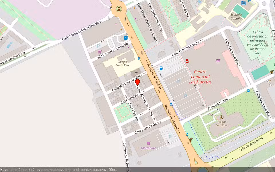 Mapa de Subasta Inmueble (Vivienda) en Palencia