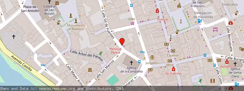 Mapa de Subasta de Inmueble (Vivienda) en Palencia, Palencia 