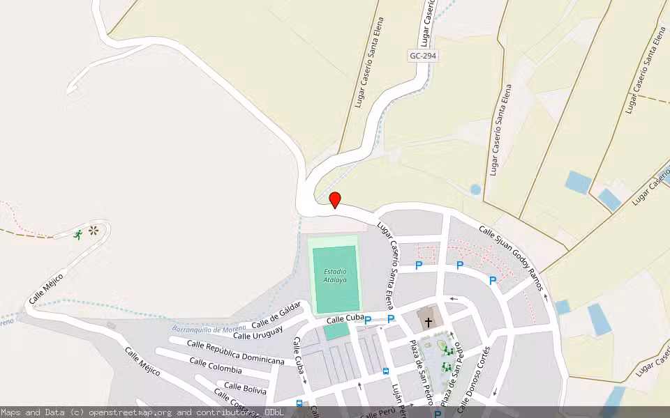 Mapa de Subasta Inmueble (Finca rústica) en Santa Maria De Guia, Las Palmas