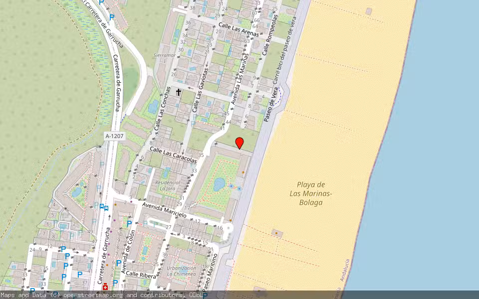 Mapa de Subasta Inmueble (Solar) en Vera, Almería