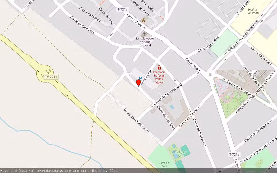 Mapa de Subasta Inmueble (Solar) en Constanti, Tarragona