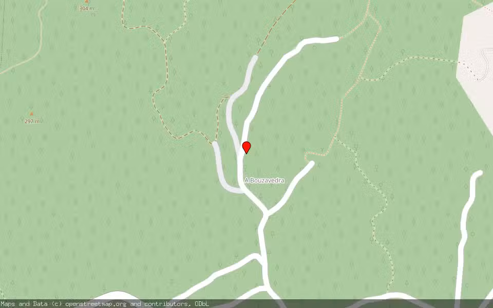 Mapa de Subasta Inmueble (Vivienda) en Salceda De Caselas, Pontevedra