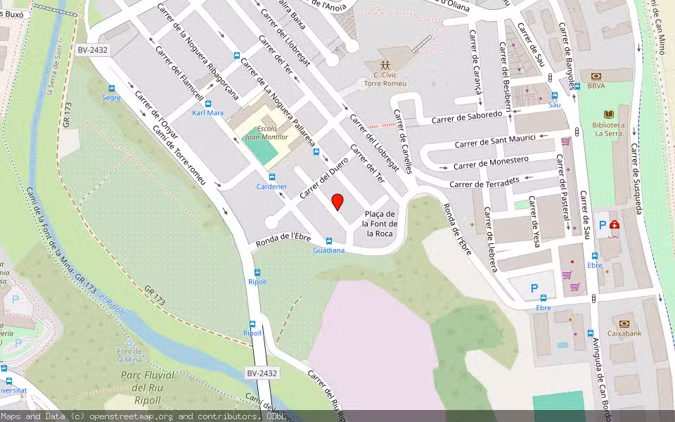 Mapa de Subasta Inmueble (Vivienda) en Sabadell, Barcelona