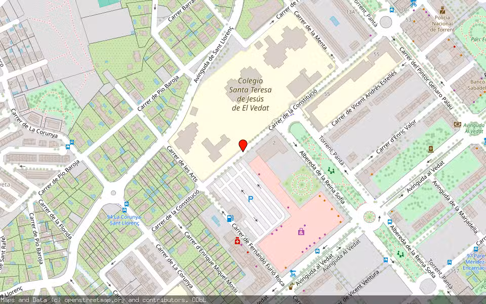 Mapa de Subasta Inmueble (Garaje) en Torrent, Valencia/València