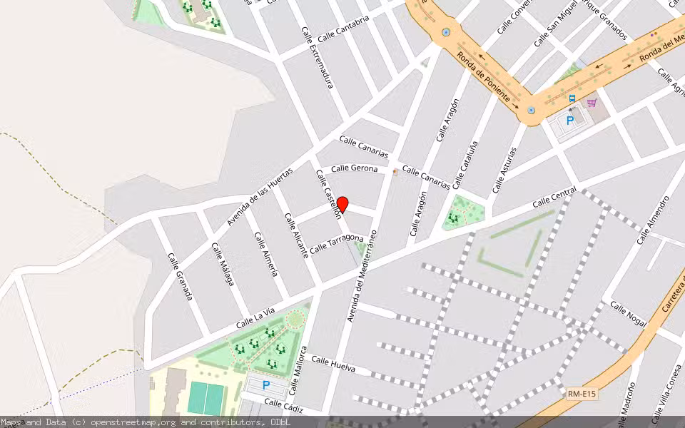 Mapa de Subasta Inmueble (Vivienda) en Murcia