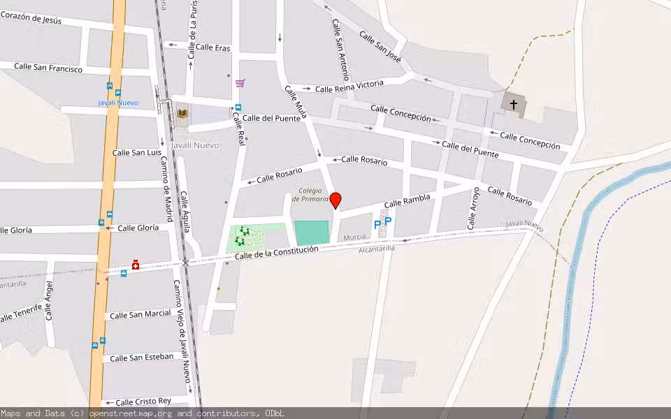 Mapa de Subasta Inmueble (Vivienda) en Murcia