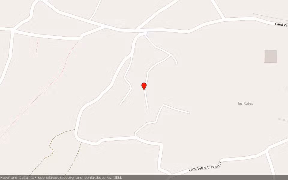 Mapa de Subasta Inmueble (Finca rústica) en Altea, Alicante/Alacant