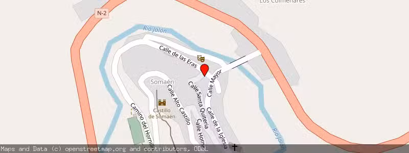 Mapa de Subasta de Inmueble (Finca rústica) en Velilla De Medinaceli, Soria 